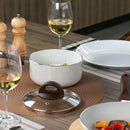 Brinox - Jogo de Panelas 8 Peças Ceramic Life Smart Plus - Vanilla