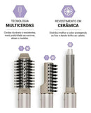 Secador De Cabelos Philco 4em1 Dobrável Multifunções Psc3500