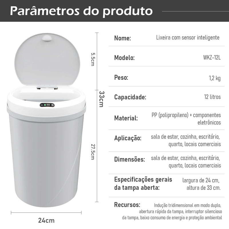 Lixeira Inteligente SmartClean™